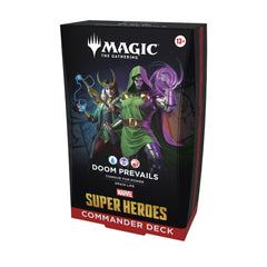 Magic the Gathering Marvel Super Heroes Commander Decks (Set of 4 Decks)