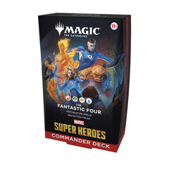 Magic the Gathering Marvel Super Heroes Commander Decks (Set of 4 Decks)