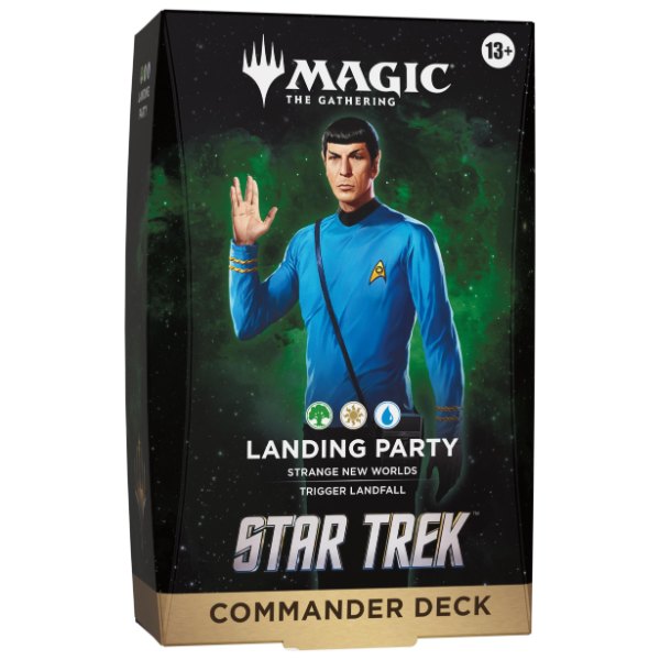 Magic the Gathering Star Trek Commander Decks (4 Decks Per Display)