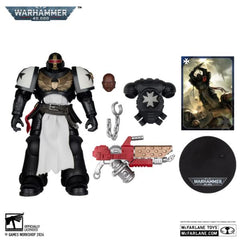 Warhammer 40,000 – Black Templar Primaris Crusader 7" Action Figure