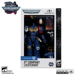 Warhammer 40,000 – Ultramarines 3rd Company Lieutenant 7" Action Figure