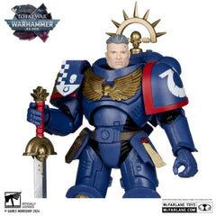 Warhammer 40,000 – Ultramarines 3rd Company Lieutenant 7" Action Figure
