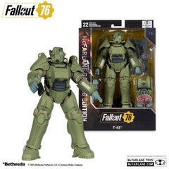 Fallout 76 – T-45 Military Armor Chase Version Gaming Edition 7" Figure