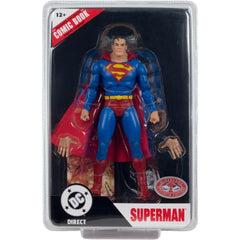 DC Direct – Superman Justice Page Punchers 7" Chase Version Figure with Comic