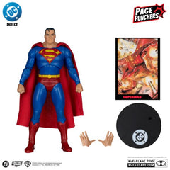 DC Direct – Superman Justice Page Punchers 7" Chase Version Figure with Comic