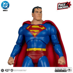 DC Direct – Superman Justice Page Punchers 7" Chase Version Figure with Comic
