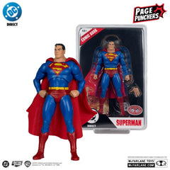DC Direct – Superman Justice Page Punchers 7" Chase Version Figure with Comic