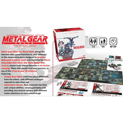 Image of Metal Gear Solid - The Board Game