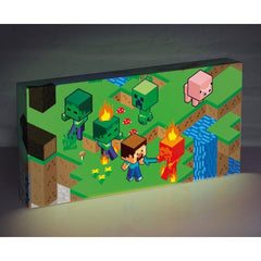 Minecraft - Blocks Light Up Canvas