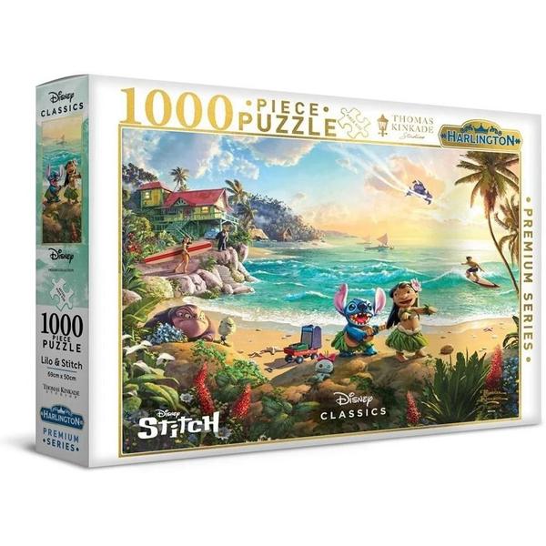 Harlington Thomas Kinkade - Lilo & Stitch 1000pc Puzzle