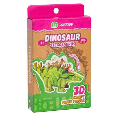 Makebug - 3D Kraft Paper Puzzle Stegosaurus