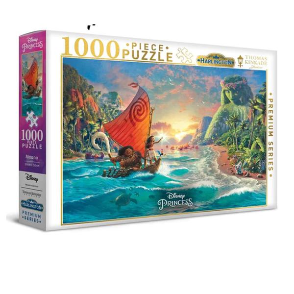 Harlington Thomas Kinkade – Disney Moana 1000pc Puzzle