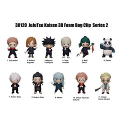 Jujutsu Kaisen – 3D PVC Bag Clips Series 2 Blind Bag