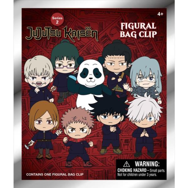 Jujutsu Kaisen – 3D PVC Bag Clips Series 2 Blind Bag