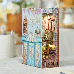 Tonecheer Flower Shop Booknook DIY Wooden Kit