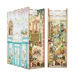 Tonecheer Flower Shop Booknook DIY Wooden Kit