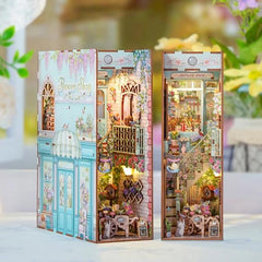Tonecheer Flower Shop Booknook DIY Wooden Kit