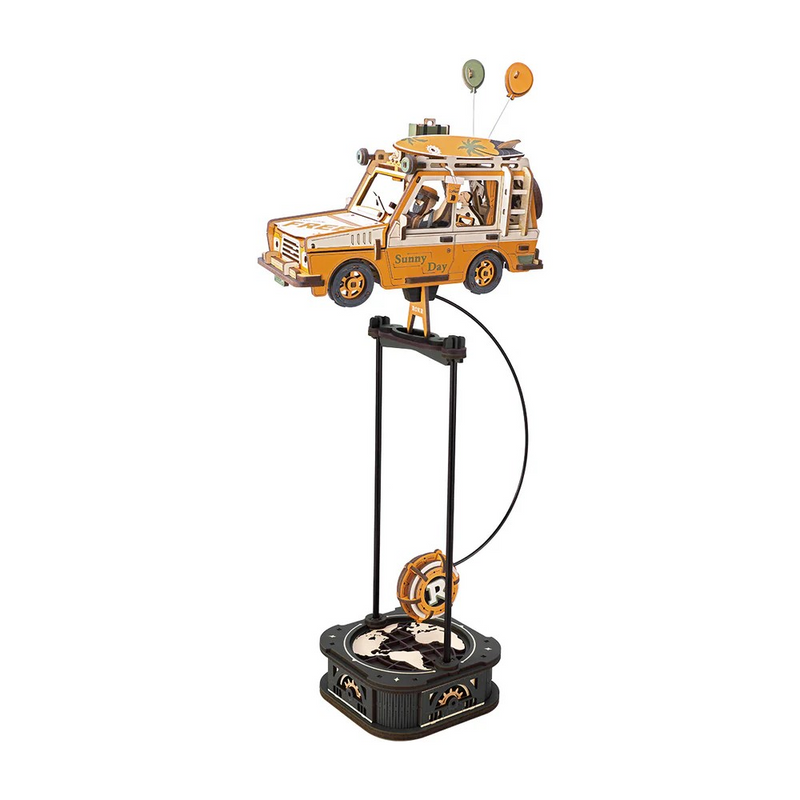 Robotime ROKR DIY Pendulum Balance Road Tripper