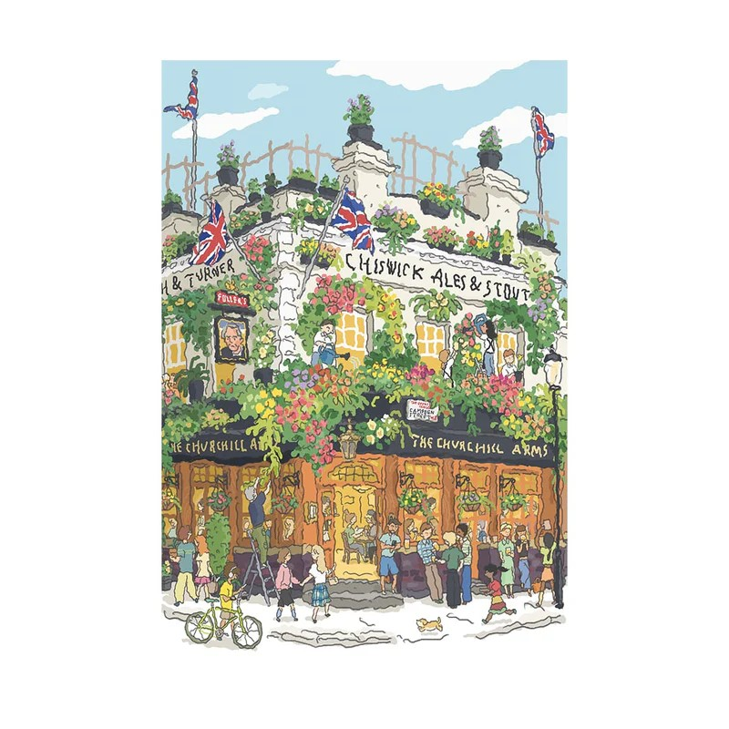 Robotime Pub In London 1000pc Jigsaw Puzzle