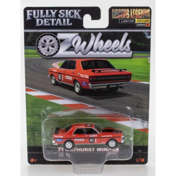 OZWheels 1:64 FSD Racing Legends Ford XY Falcon Gt-Ho Phase Iii 1971 Bathurst Winner #65 Moffat