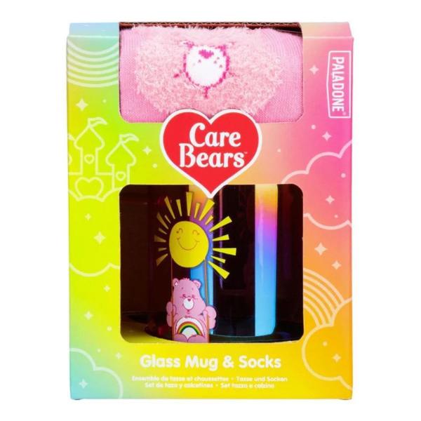 Care Bears - Glass Mug And Fluffy Socks