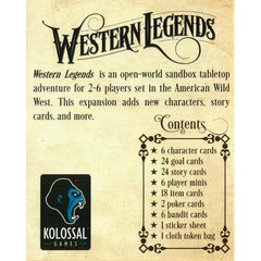 Western Legends Fistful of Extras Expansion