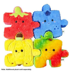 Pluzzles - Fruit Salad Puzzle Plush Assorted 1pc Approx. 8inch