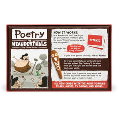 Poetry for Neanderthals Pop Culture Edition (by Exploding Kittens) Party Game