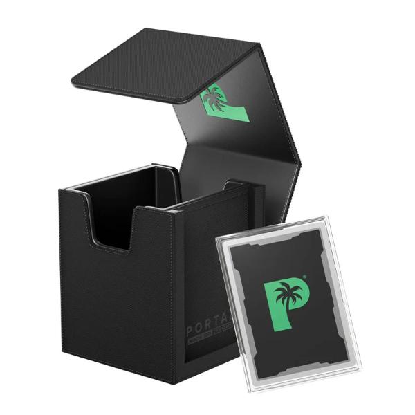 Palms Off Gaming - Portal Deck Box - Nexus 100+ Black