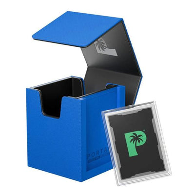 Palms Off Gaming - Portal Deck Box - Nexus 100+ Blue