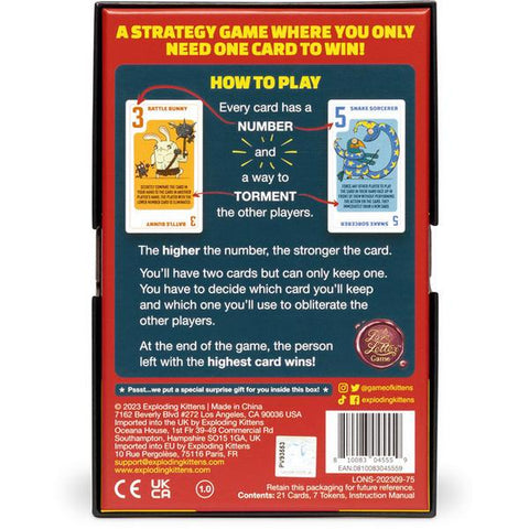 Image of Power Hungry Pets Card Game by Exploding Kittens