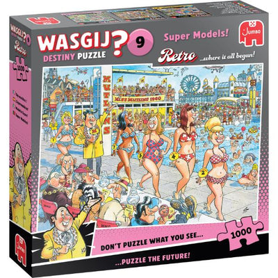 Wasgij? Retro Destiny #9 - Super Models 1000pc Puzzle