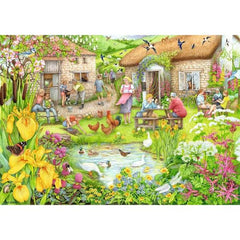 Ravensburger - Cosy Cafe No 3 Farm Cafe Puzzle 1000pcs