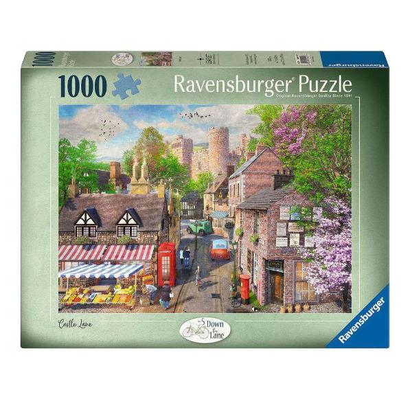 Ravensburger - Down the Lane No. 5 Castle Lane 1000pc Jigsaw Puzzle