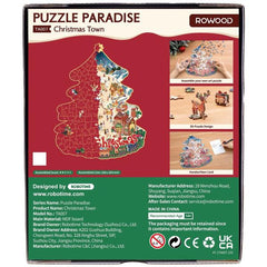 Robotime Christmas Town 200pc Puzzle