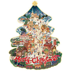 Robotime Christmas Town 200pc Puzzle