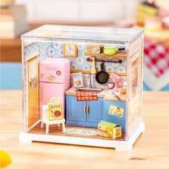 Robotime DIY Plastic Superstore Mini Homely Baking Kitchen