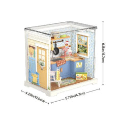 Robotime DIY Plastic Superstore Mini Homely Baking Kitchen