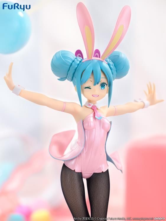 Hatsune Miku BiCute Bunnies Figure Wink Pearl Pink Color Version