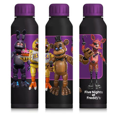 Five Nights at Freddy's - Characters Slim Metal Drinks Bottle