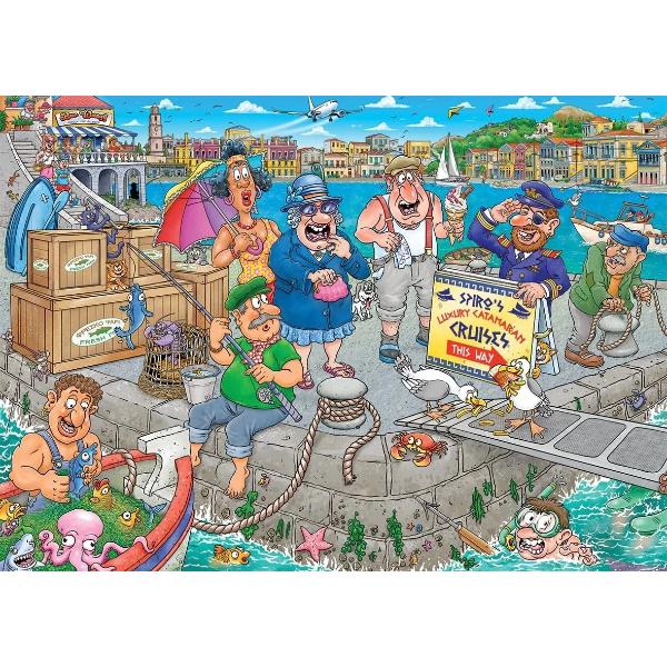 Wasgij? Original #47 Boating Bedlam 1000pc Puzzle