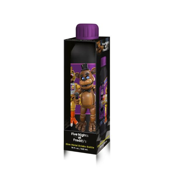 Five Nights at Freddy's - Characters Slim Metal Drinks Bottle