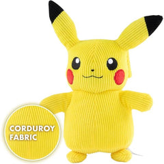Pokemon Plush Select Corduroy Assortment (Pikachu)