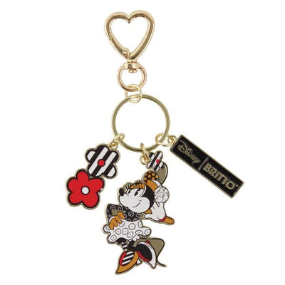 Disney Britto Midas Minnie Mouse Metal Keyring