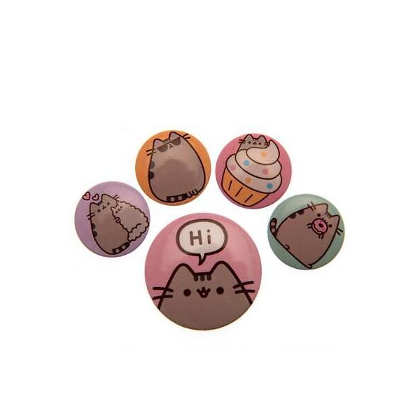 Pusheen (Pusheen Says Hi) Badge Pack