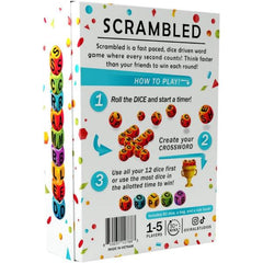 Scrambled Dice Word Game