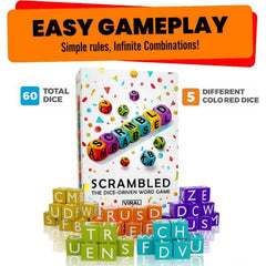 Scrambled Dice Word Game