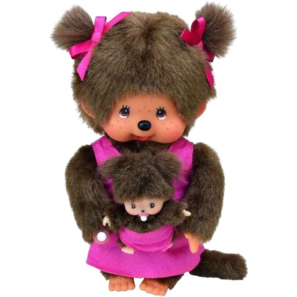 Monchhichi – MotherCare Pink Plush Doll