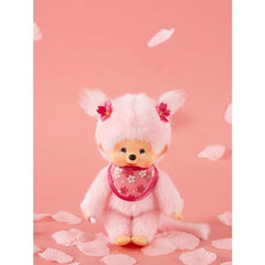 Monchhichi – Girl Pink Sakura Plush Doll