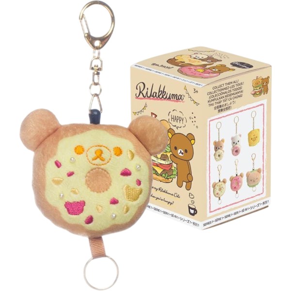 Rilakkuma Deli Plush Keyring Blind Box